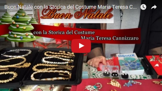 Buon Natale con la Storica del Costume Maria Teresa Cannizzaro