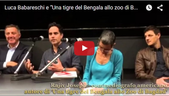 Luca Babareschi e "Una tigre del Bengala allo zoo di Bagdad" riaprono lEliseo di Roma