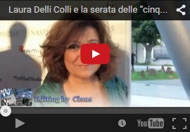 Laura Delli Colli e la serata delle “cinquine” dei Nastri d’Argento 2015 al Maxxi di Roma 