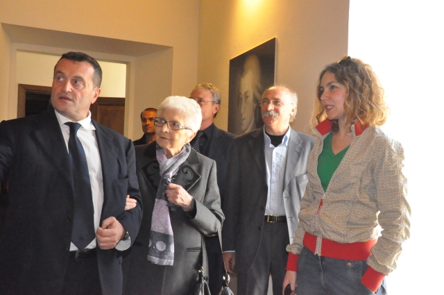 Visita di Mafalda Molinari alla Cittadella della Musica