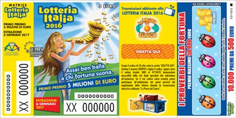 Lotteria Italia 2016