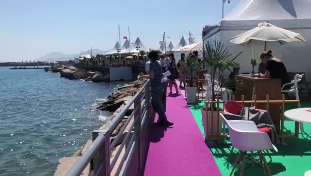 Festival de Cannes 2018 Plage des Palmes