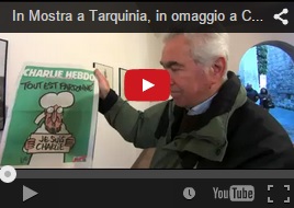 In mostra a Tarquinia, in omaggio a Charlie Hebdo, le vignette originali del 1970 di George Wolinski