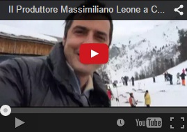 Il Produttore Massimiliano Leone a Cortina per la consegna del Premio Lime Film al miglior corto