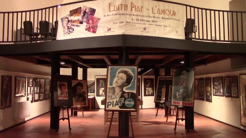 Edith Piaf -  Mostra - Ex Sala Capitolare degli Agostiniani di San Marco - Tarquinia