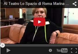 Al Teatro Lo Spazio di Roma Marina Polla de Luca con "La Voce del verbo Amare"
