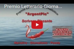 Premio Letterario Giornalistico ArgentPic - Scrivere Piccante 