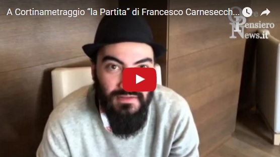 A Cortinametraggio "La Partita" di Francesco Carnesecchi. Un corto di 15' prima parte di un film 