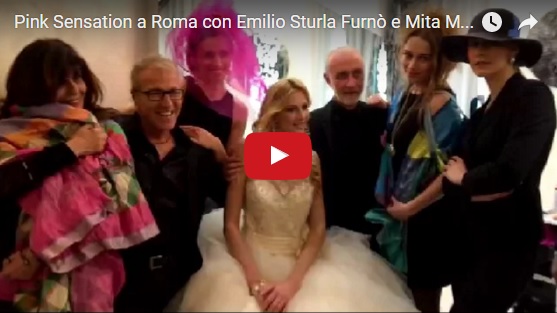 Pink Sensation a Roma con Emilio Sturla Furnò e Mita Medici