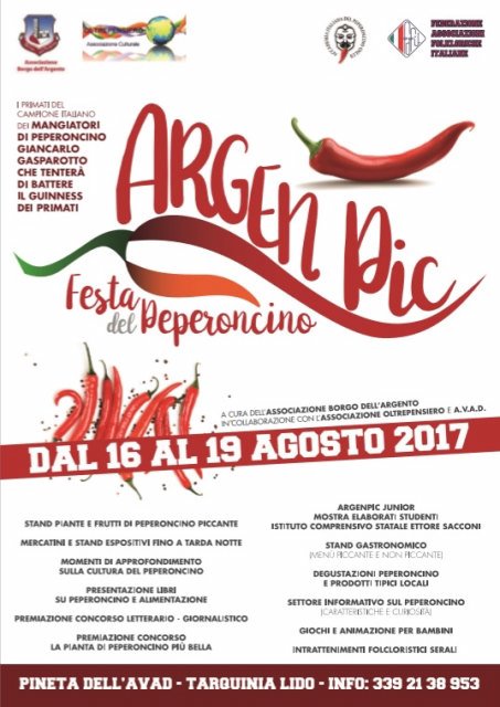 Festa del Peperoncino ArgenPic - 2017