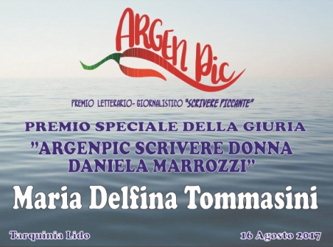 ArgenPic Scrivere Donna 2017 Maria Delfina Tommasini