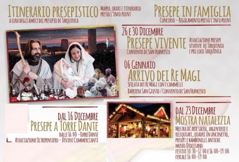 Natale a Tarquinia 2017 Presepi e Itinerari