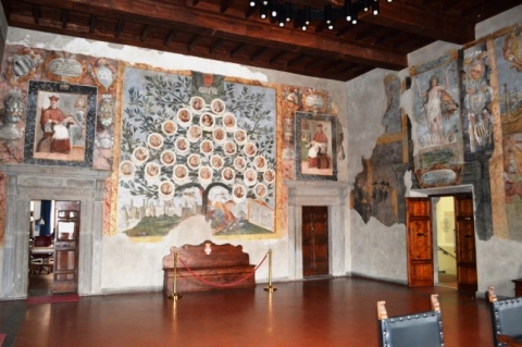 Sala degli Affreschi - Palazzo Comunale di Tarquinia