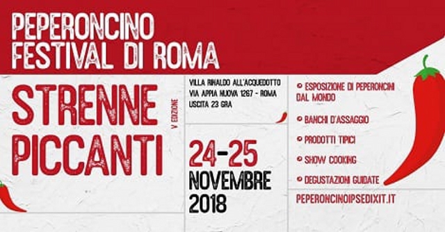 Festival del Peperoncino di Roma Strenne Piccanti V Edizione 001