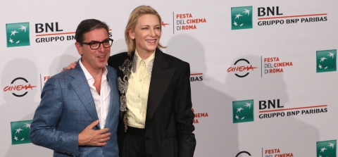 Antonio Monda e Cate Blanchett