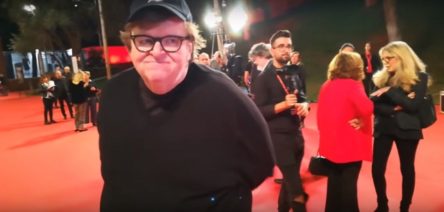 Michael Moore red carpet