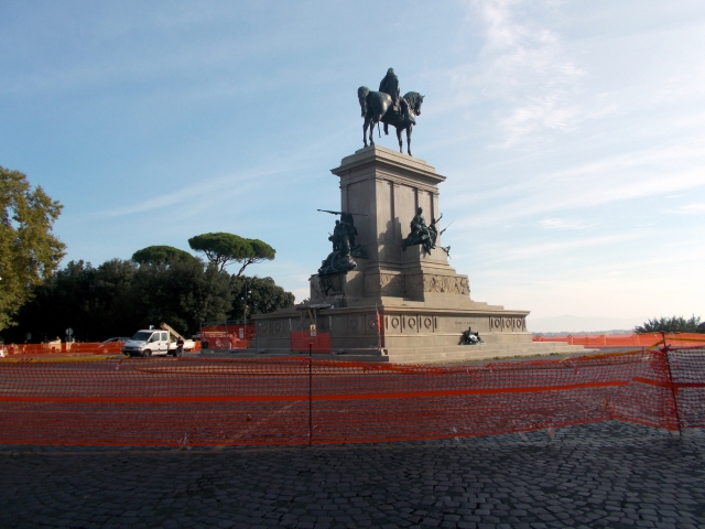 Il Monumento a Giuseppe Garibaldi sul Gianicolo Roma