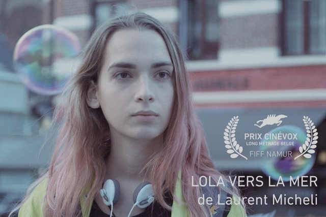 Le Prix Cinevox du long métrage belge 34 FIFF de Namur est remis à LOLA VERS LA MER de Laurent Micheli