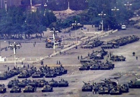 Piazza Tienanmen Pechino Cina 1989