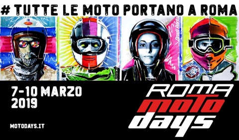 ROMA MOTODAYS 2019 XI EDIZIONE Tutte le Moto portano a Roma