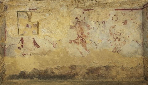 Tomba deiVasi Dipinti parete sinistra - fotoNOW